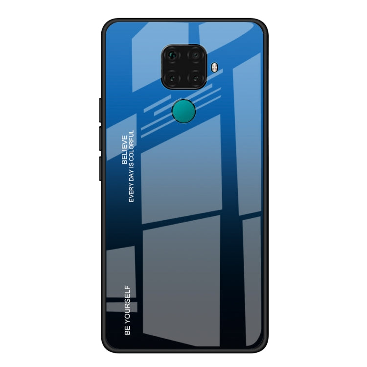 Gradient Color Glass Case, For Huawei Honor 10 Lite, For Huawei Nova 5i Pro, For OPPO F11 / A9