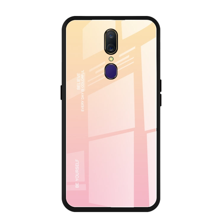 Gradient Color Glass Case, For Huawei Honor 10 Lite, For Huawei Nova 5i Pro, For OPPO F11 / A9