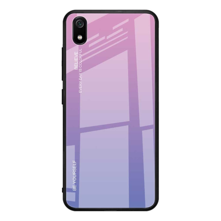 Gradient Color Glass Case