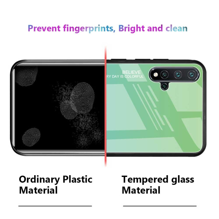 Gradient Color Glass Case