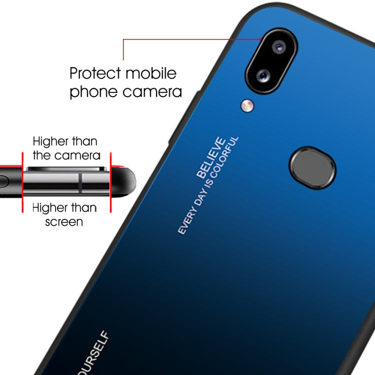 Gradient Color Glass Case