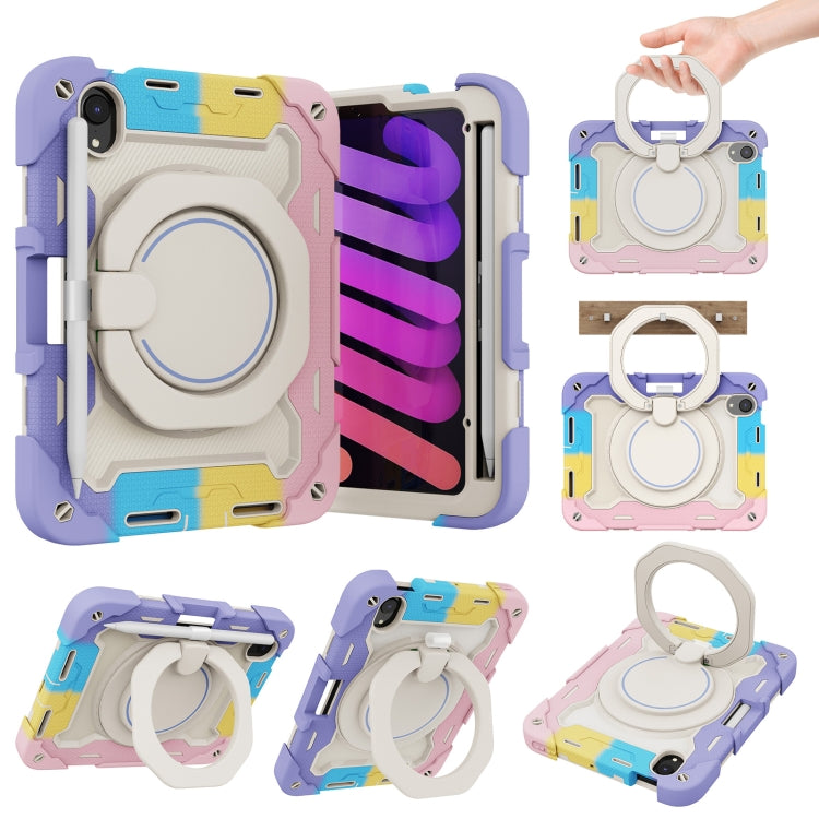 Coque Armor Contrast Color en silicone et PC pour tablette, pour iPad 10.2 (2021), iPad mini (2024) / mini 6, iPad Pro 11 (2018/2020/2021)