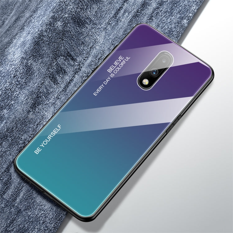 Gradient Color Glass Case