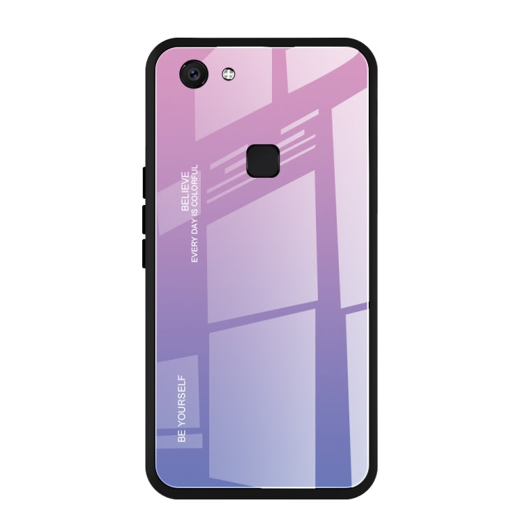 Gradient Color Glass Case