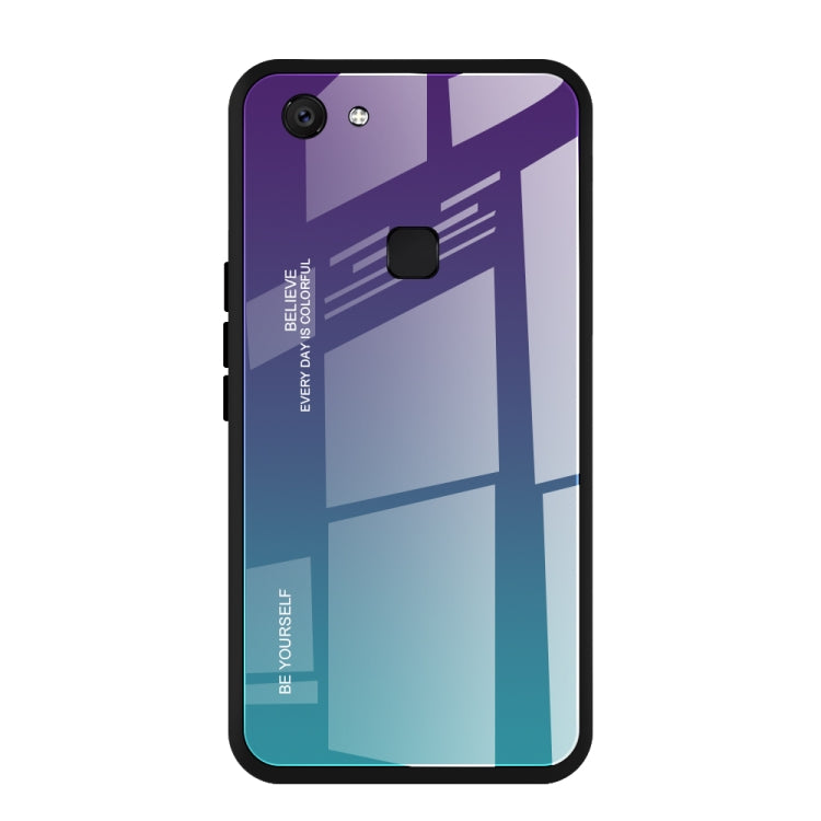 Gradient Color Glass Case