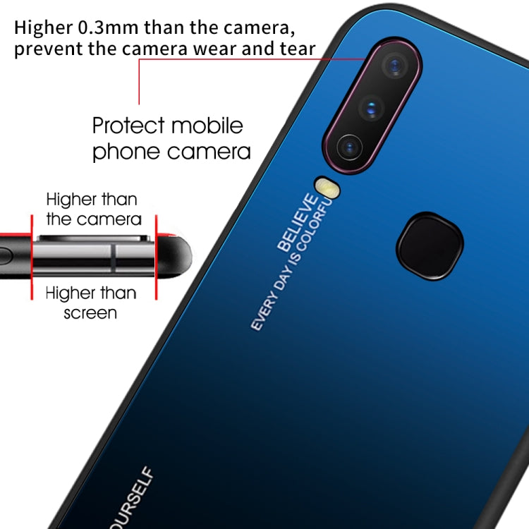 Gradient Color Glass Case