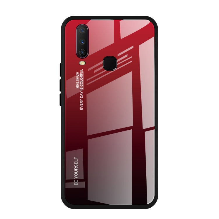Gradient Color Glass Case, For Vivo X23, For Vivo Y17, For Vivo Y83