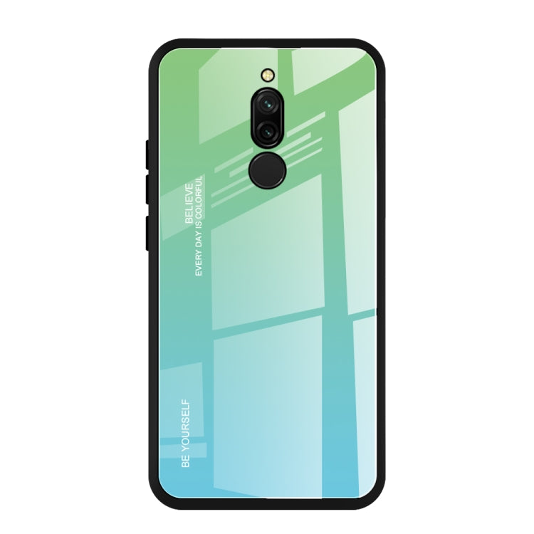Gradient Color Glass Case, For Xiaomi Redmi 8, For Xiaomi Redmi 8A, For Xiaomi Redmi Note 8T