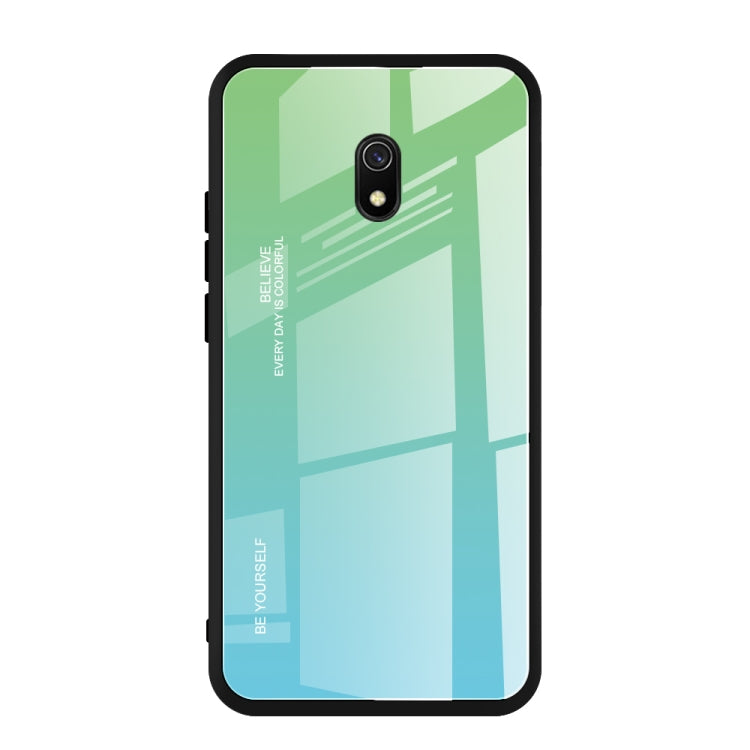 Gradient Color Glass Case, For Xiaomi Redmi 8, For Xiaomi Redmi 8A, For Xiaomi Redmi Note 8T