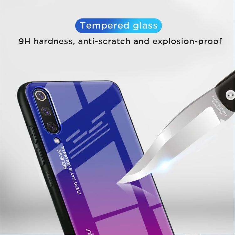 Gradient Color Glass Case