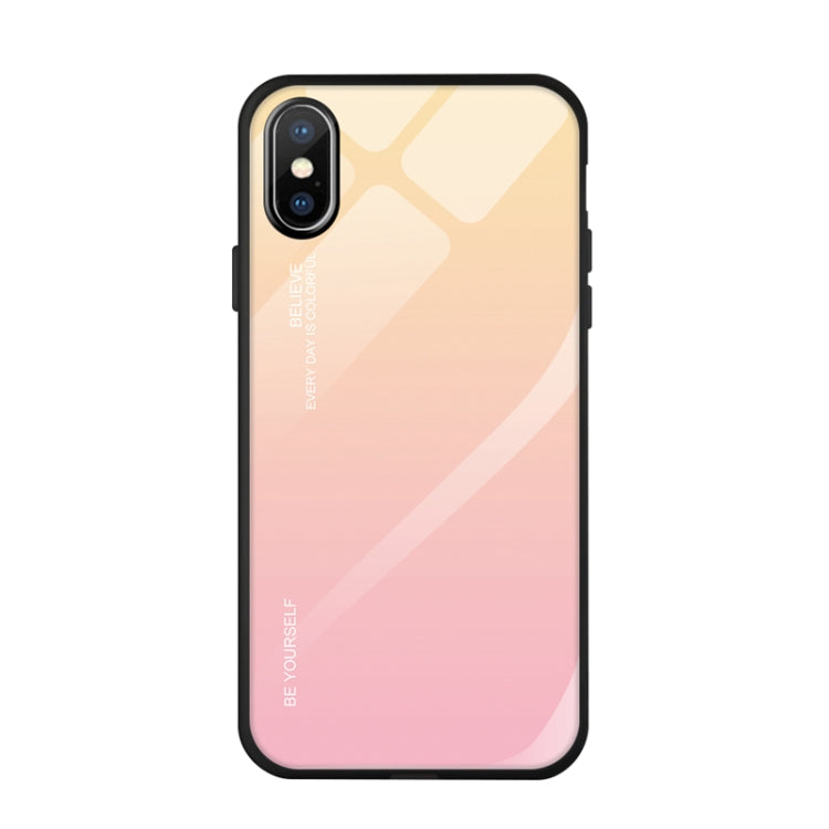 Gradient Color Glass Case