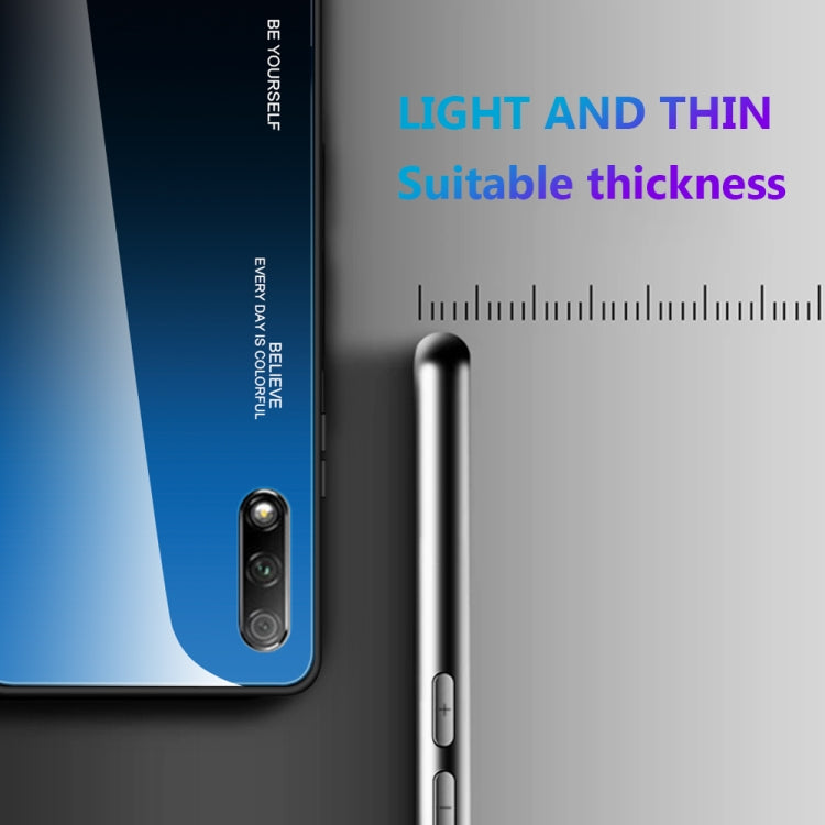 Gradient Color Glass Case