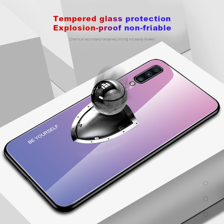 Gradient Color Glass Case