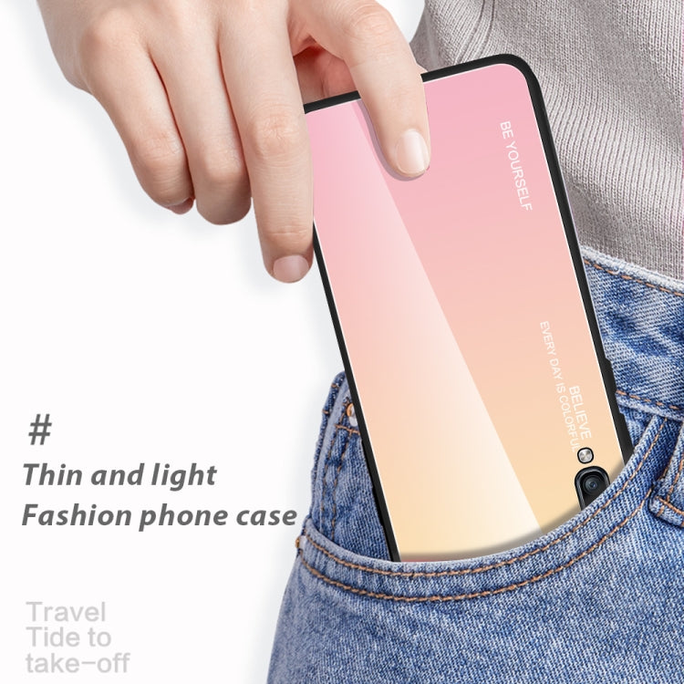 Gradient Color Glass Case