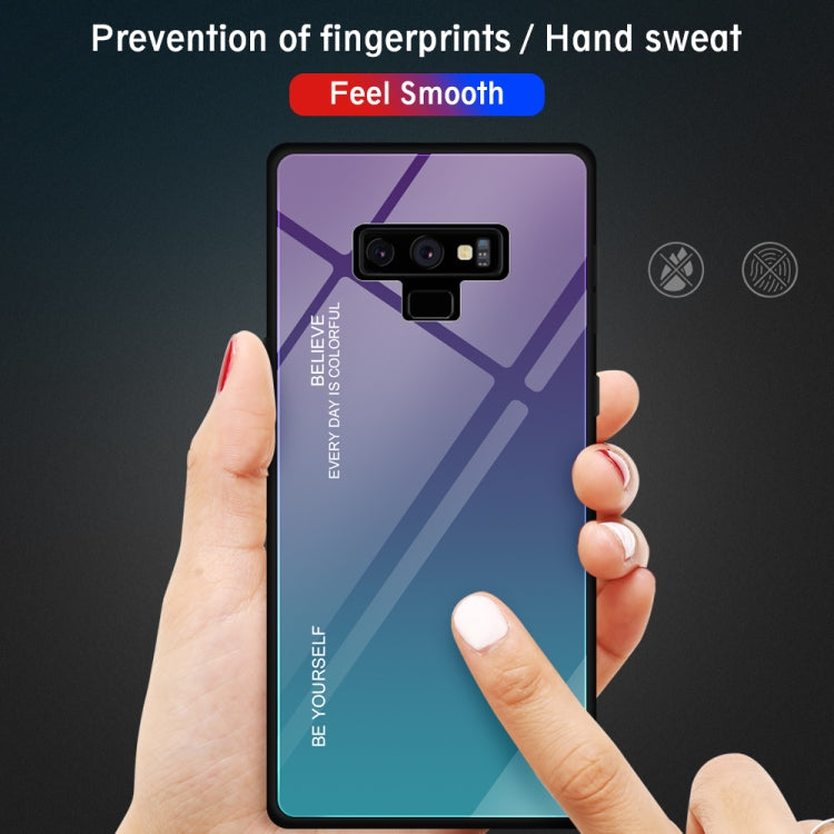 Gradient Color Glass Case