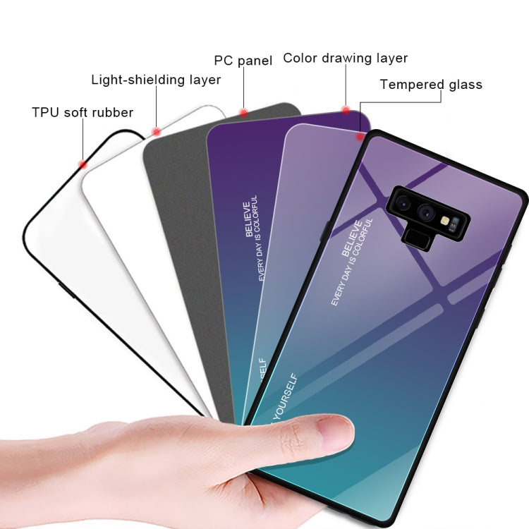 Gradient Color Glass Case