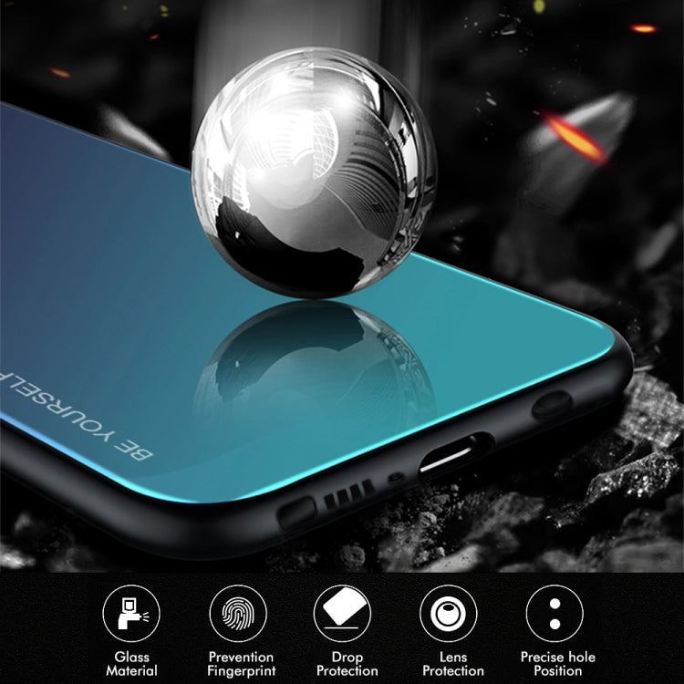 Gradient Color Glass Case