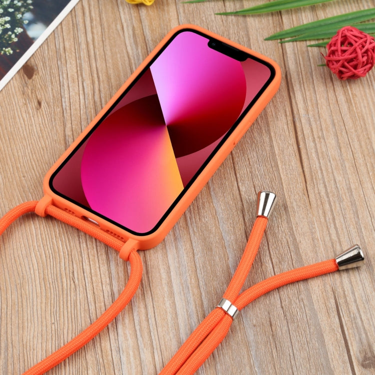 Acrylic Hollow Out Phone Case with Lanyard, For iPhone 13 mini, For iPhone 13