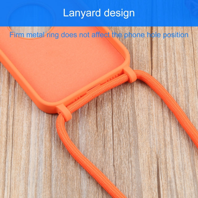 Acrylic Hollow Out Phone Case with Lanyard, For iPhone 13 mini, For iPhone 13