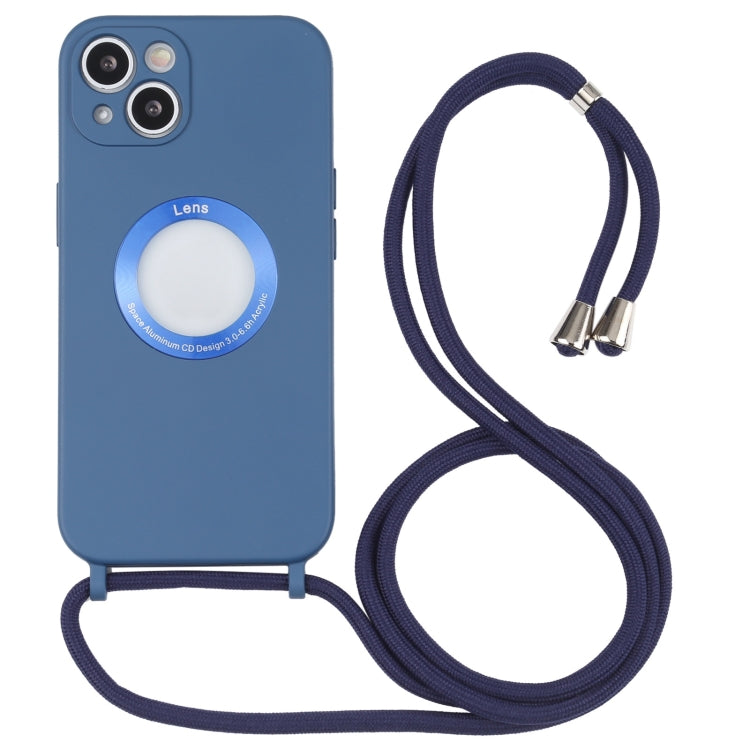 Acrylic Hollow Out Phone Case with Lanyard, For iPhone 13 mini, For iPhone 13