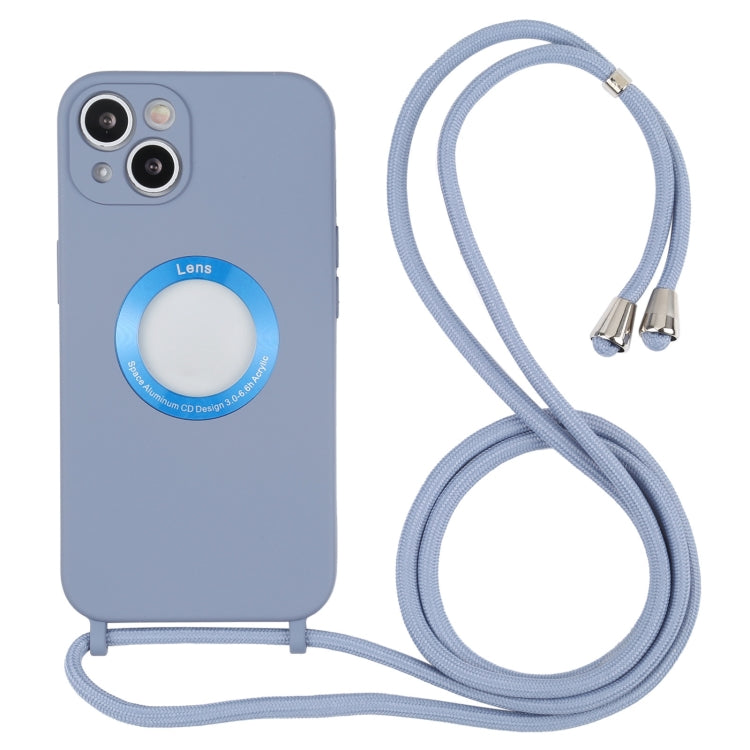 Acrylic Hollow Out Phone Case with Lanyard, For iPhone 13 mini, For iPhone 13