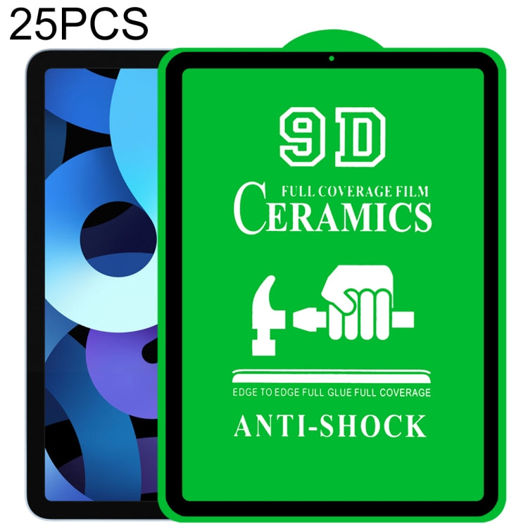 25 PCS 9D Full Screen Glue Tablet Ceramic Film, For iPad mini 6 (25 PCS)