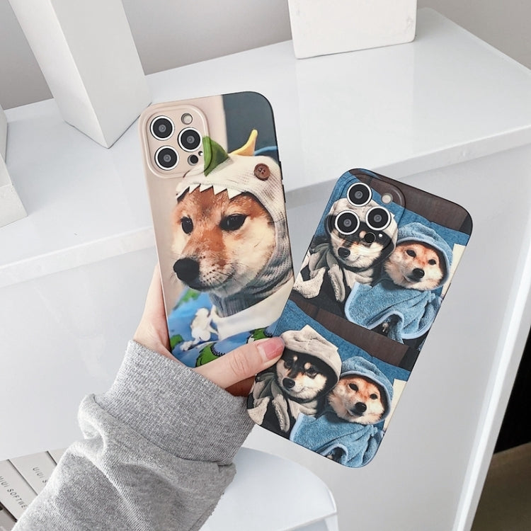 Colored Drawing Pattern TPU Phone Protective Case, For iPhone 13 mini, For iPhone 13, For iPhone 13 Pro, For iPhone 13 Pro Max