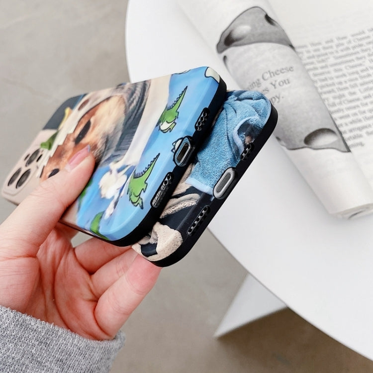 Colored Drawing Pattern TPU Phone Protective Case, For iPhone 13 mini, For iPhone 13, For iPhone 13 Pro, For iPhone 13 Pro Max