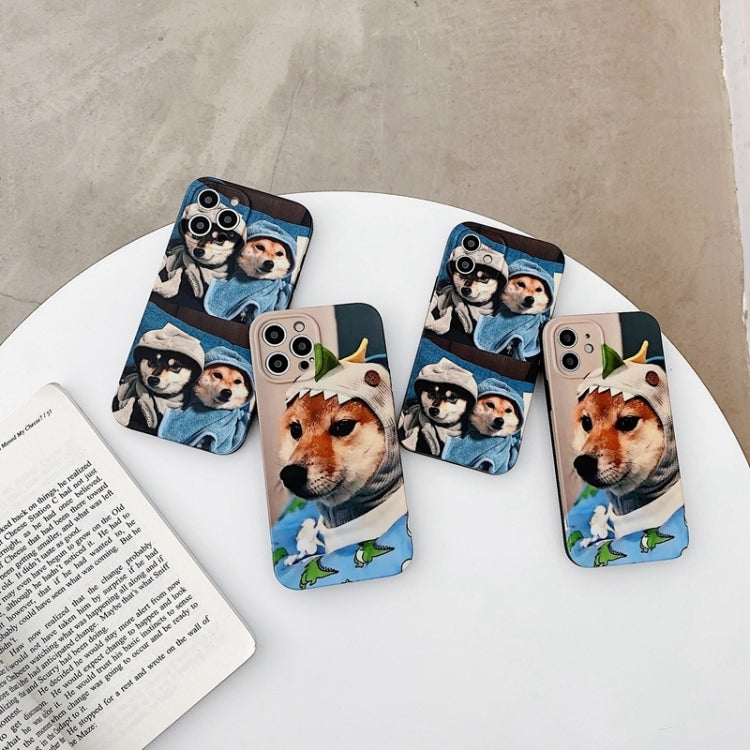 Colored Drawing Pattern TPU Phone Protective Case, For iPhone 13 mini, For iPhone 13, For iPhone 13 Pro, For iPhone 13 Pro Max