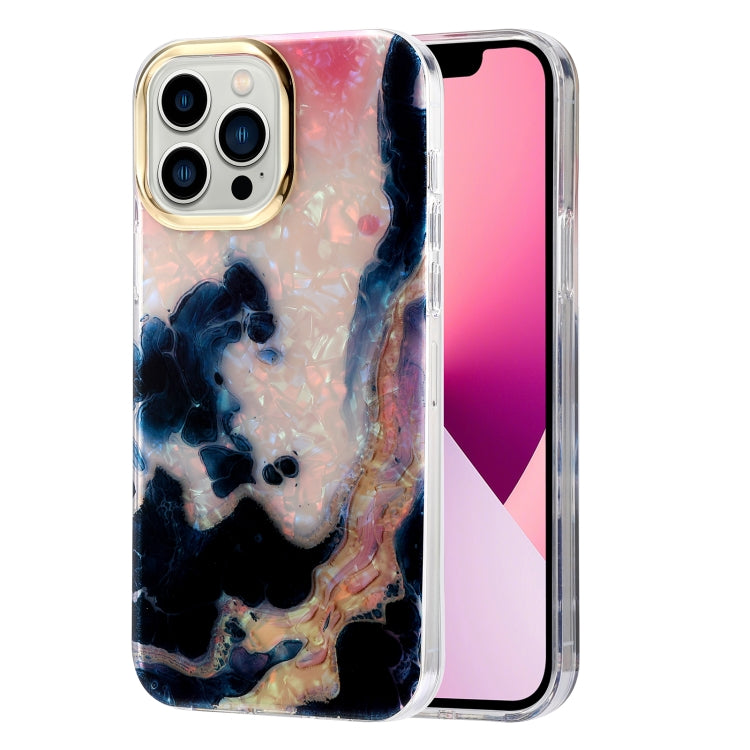 Electroplating Shell Texture Marble Phone Case, For iPhone 13, For iPhone 13 Pro, For iPhone 13 Pro Max