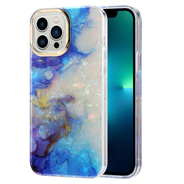Electroplating Shell Texture Marble Phone Case, For iPhone 11 Pro, For iPhone 11 Pro Max