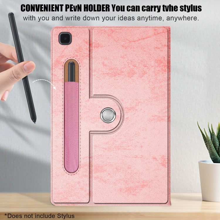 Solid Color 360 Degrees Rotation Tablet Leather Case with Holder