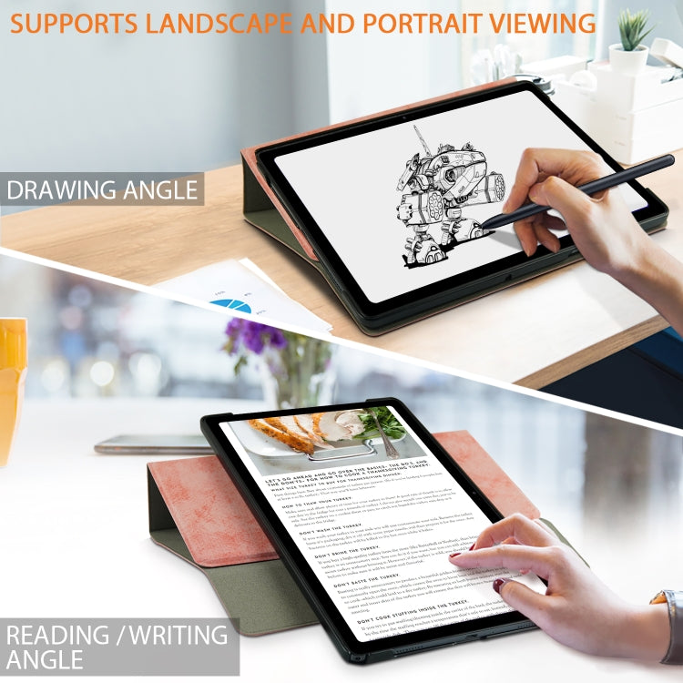 Solid Color 360 Degrees Rotation Tablet Leather Case with Holder