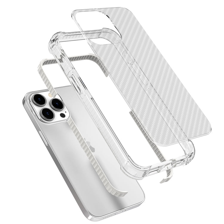 Carbon Fiber Texture Four-corner Shockproof Phone Case, For iPhone 13 Pro Max, For iPhone 13 Pro, For iPhone 13, For iPhone 13 mini