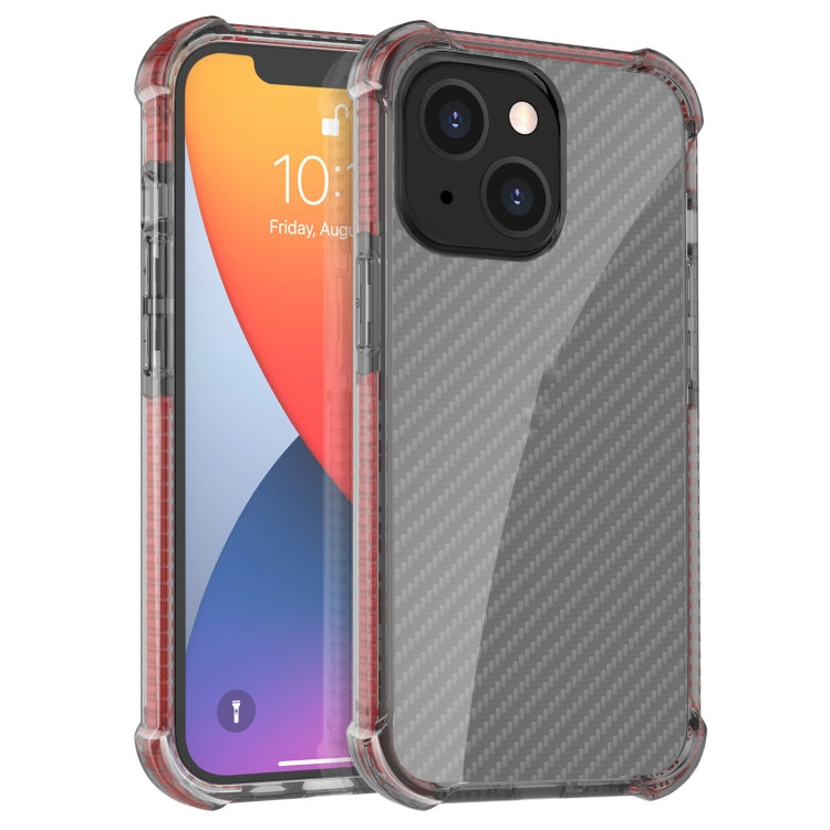 Carbon Fiber Texture Four-corner Shockproof Phone Case, For iPhone 13 Pro Max, For iPhone 13 Pro, For iPhone 13, For iPhone 13 mini