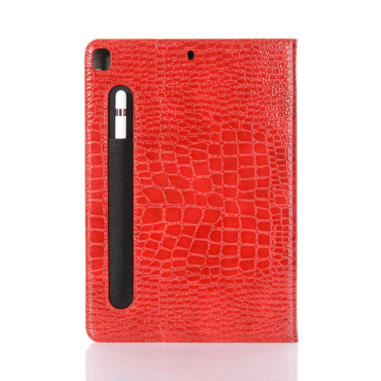 For iPad 10.2 / 10.5 Crocodile Texture Horizontal Flip Leather Case with Holder & Card Slots & Wallet, For iPad 10.2 / 10.5