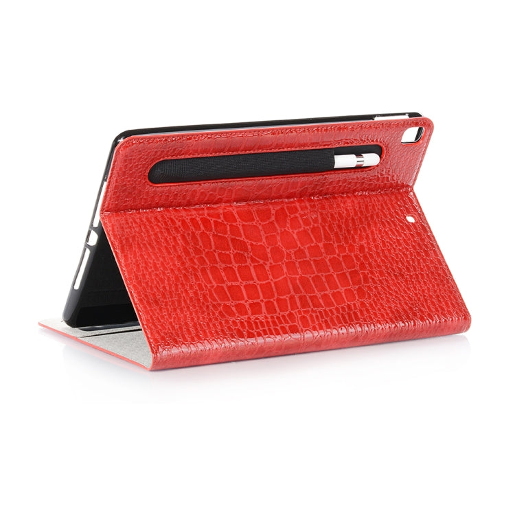 For iPad 10.2 / 10.5 Crocodile Texture Horizontal Flip Leather Case with Holder & Card Slots & Wallet, For iPad 10.2 / 10.5