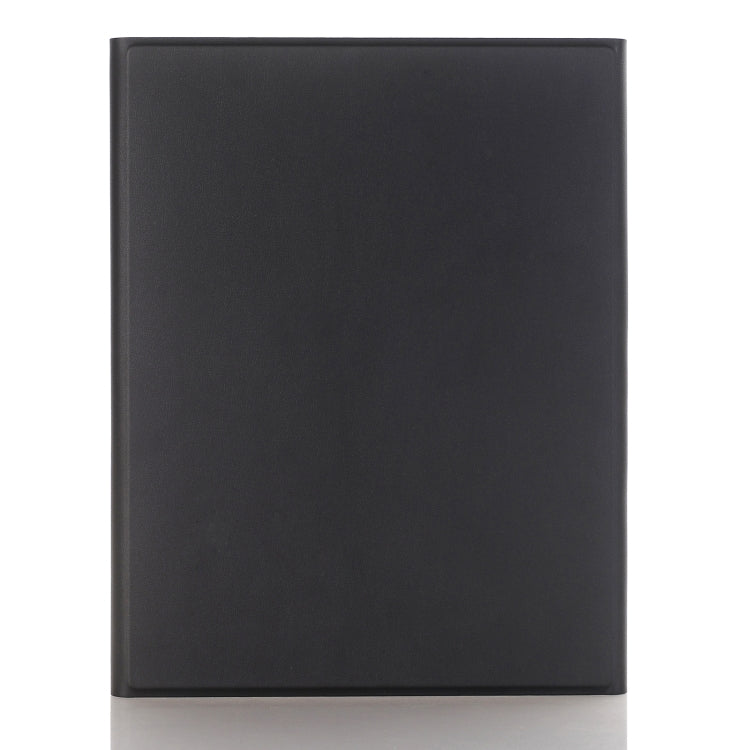 Étui clavier Bluetooth A07B-A en cuir texturé agneau avec touches carrées et contrôle tactile pour iPad, iPad 9.7 (2018 et 2017) / Pro 9.7 (Air 2) et iPad Pro 10.5 (10.2) (2021 et 2020) / Air 3