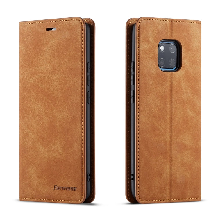 Forwenw Dream Series Oil Edge Strong Magnetism Horizontal Flip Leather Case with Holder & Card Slots & Wallet & Photo Frame, For Huawei P Smart+ (2019), For Huawei Mate 20, For Huawei Mate 20 Pro, For Huawei Mate 20 Lite, For Huawei P20����������������...