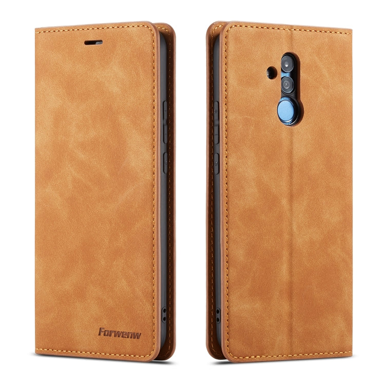 Forwenw Dream Series Oil Edge Strong Magnetism Horizontal Flip Leather Case with Holder & Card Slots & Wallet & Photo Frame, For Huawei P Smart+ (2019), For Huawei Mate 20, For Huawei Mate 20 Pro, For Huawei Mate 20 Lite, For Huawei P20����������������...