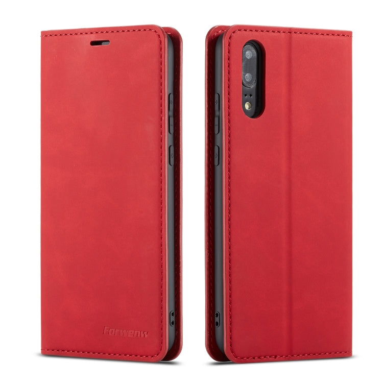 Forwenw Dream Series Oil Edge Strong Magnetism Horizontal Flip Leather Case with Holder & Card Slots & Wallet & Photo Frame, For Huawei P Smart+ (2019), For Huawei Mate 20, For Huawei Mate 20 Pro, For Huawei Mate 20 Lite, For Huawei P20����������������...