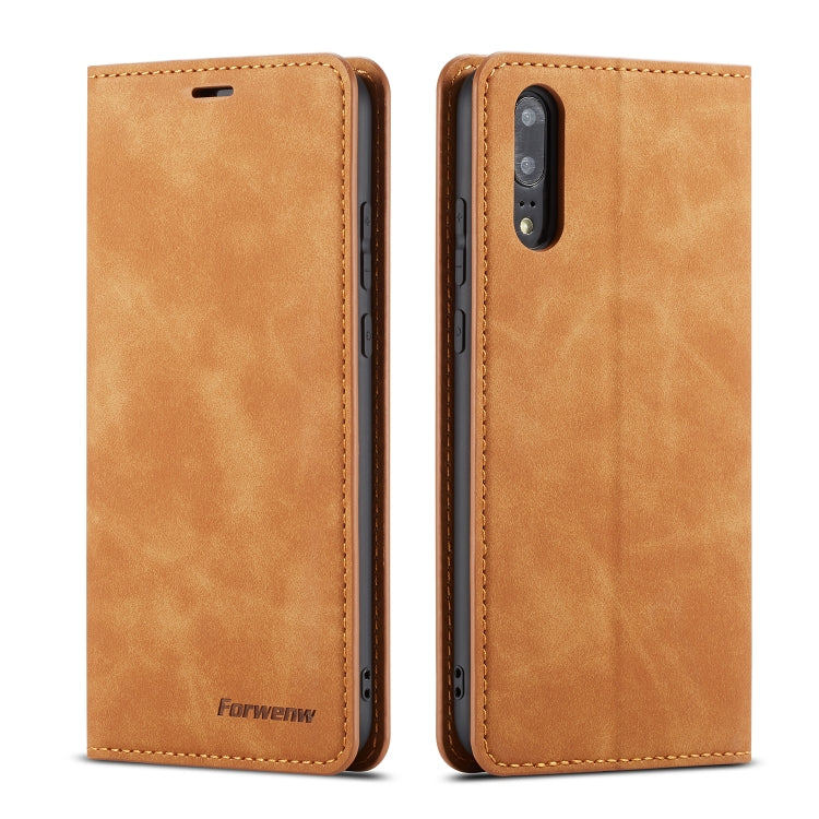 Forwenw Dream Series Oil Edge Strong Magnetism Horizontal Flip Leather Case with Holder & Card Slots & Wallet & Photo Frame, For Huawei P Smart+ (2019), For Huawei Mate 20, For Huawei Mate 20 Pro, For Huawei Mate 20 Lite, For Huawei P20����������������...