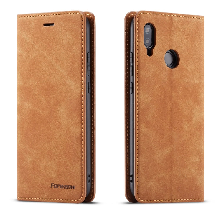 Forwenw Dream Series Oil Edge Strong Magnetism Horizontal Flip Leather Case with Holder & Card Slots & Wallet & Photo Frame, For Huawei P Smart+ (2019), For Huawei Mate 20, For Huawei Mate 20 Pro, For Huawei Mate 20 Lite, For Huawei P20����������������...