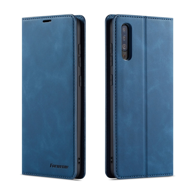 Forwenw Dream Series Oil Edge Strong Magnetism Horizontal Flip Leather Case with Holder & Card Slots & Wallet & Photo Frame, For Galaxy A40, For Galaxy A60, For Galaxy A20e, For Galaxy A50, For Galaxy A70, For Galaxy A80 / A90