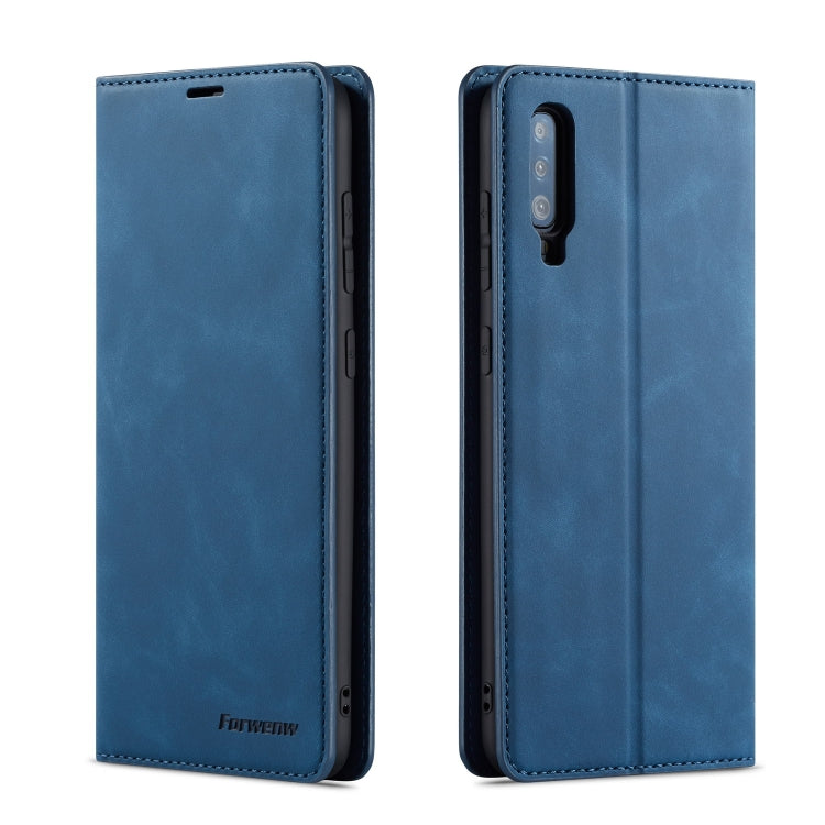 Forwenw Dream Series Oil Edge Strong Magnetism Horizontal Flip Leather Case with Holder & Card Slots & Wallet & Photo Frame, For Galaxy A40, For Galaxy A60, For Galaxy A20e, For Galaxy A50, For Galaxy A70, For Galaxy A80 / A90