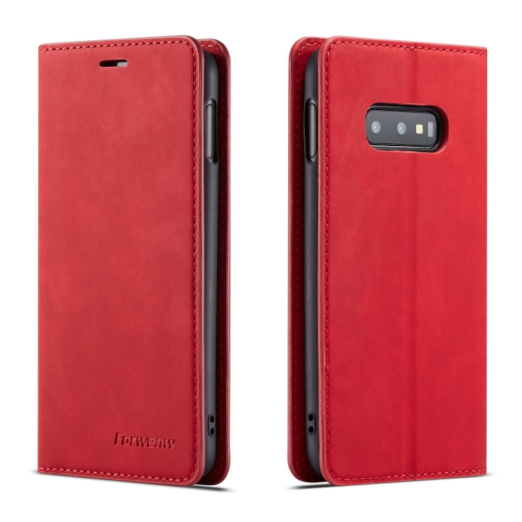 Forwenw Dream Series Oil Edge Strong Magnetism Horizontal Flip Leather Case with Holder & Card Slots & Wallet & Photo Frame, For Galaxy S9+, For Galaxy S10, For Galaxy S10+, For Galaxy S10e, For iPhone 6s / 6, For iPhone 6s Plus / 6 Plus