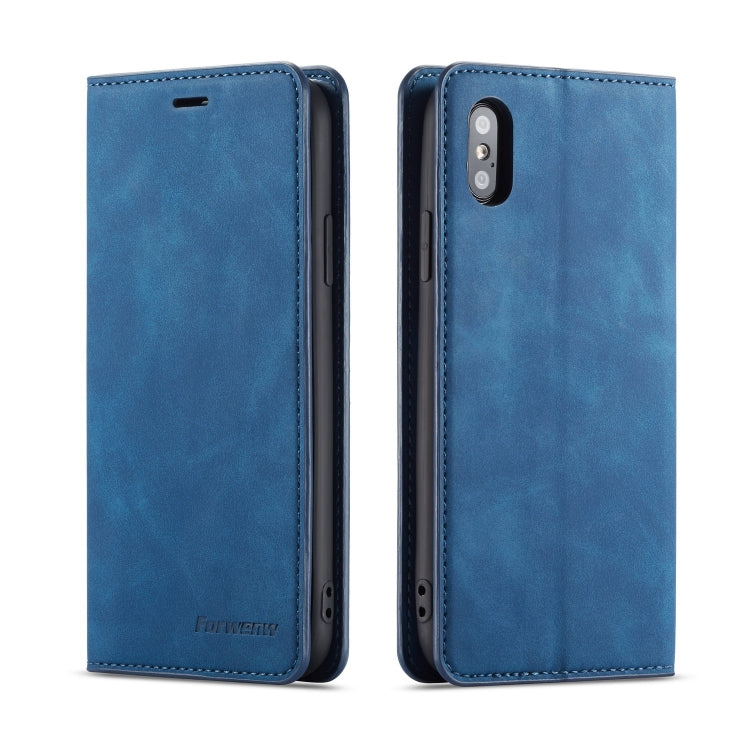 Forwenw Dream Series Oil Edge Strong Magnetism Horizontal Flip Leather Case with Holder & Card Slots & Wallet & Photo Frame, For iPhone XS Max, For iPhone XS / X, For Xiaomi Redmi Note 7, For Xiaomi Redmi Note 7 Pro, For Xiaomi Redmi Note 8 Pro��������...
