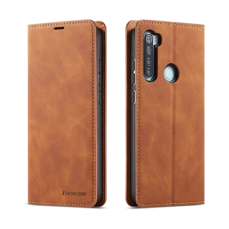 Forwenw Dream Series Oil Edge Strong Magnetism Horizontal Flip Leather Case with Holder & Card Slots & Wallet & Photo Frame, For iPhone XS Max, For iPhone XS / X, For Xiaomi Redmi Note 7, For Xiaomi Redmi Note 7 Pro, For Xiaomi Redmi Note 8 Pro��������...