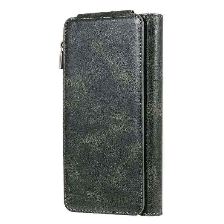 Retro Multifunctional Horizontal Flip PU Leather Case with Card Slot & Holder & Wallet & Photo Frame