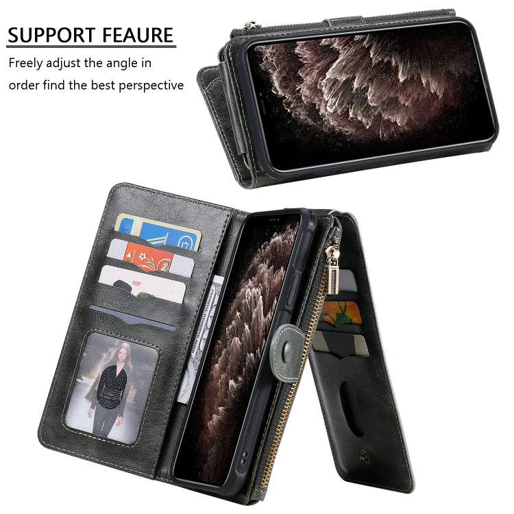 Retro Multifunctional Horizontal Flip PU Leather Case with Card Slot & Holder & Wallet & Photo Frame